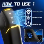 Auto 5 Sucking 10 Vibrating Male Masturbator Sex Toy - Image 6