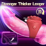 Rose Mini Vibrator Clitoral Nipple Stimulator for Couple flirting - Image 4