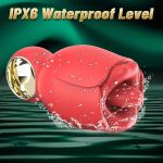 Rose Sex Toy with 360° Rotated Licking Tongue Mouth - Image 7