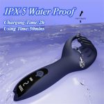 10 Frequency Male Masturbator Finger Penis Vibrator - Image 4