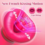 Big Mouth 5 In 1 Mouth Suction Clitoris Thrusting G-spot Vibrator - Image 3