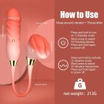 Mushroom 2 Pro Clit Nipple Vibration G Spot Thrusting Vibrator - Image 6