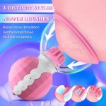 Nipple Rotation Vibrator Breast Suckers Massager for Women - Image 3