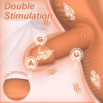 Ride-on Vibrating Clit Anal G Spot Stimulation Dildo Sex Machine - Image 4