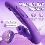 Rose Muncher Mouth Biting Tapping Ultimate Pleasure G Spot Vibrator - Image 6