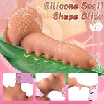 9.06‘’ Thrusting Monster Snail Dildo Vibrator with 3 Thrusting & 9 Vibrating Modes - Image 5