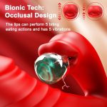 G Spot Vibrators Tongue Clitoral Stimulator Thrusting Dildo - Image 3