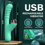 Lurevibe - Small Dinosaur Vibrator Telescopic Tongue Sucking Clit Stimulation Vibrator - Image 7