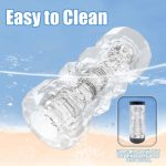 Manual Male Masturbation Realistic 3D Textured Stroker 5 Colors - Image 6