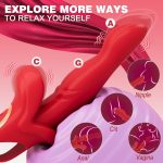 Alice 3 In 1 Thrusting Vibrating Rabbit G Spot Vibrator - Image 3