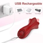 Lurevibe - Rose Tongue Vibrating Stick Vaginal Licking Clitoris Stimulator - Image 5