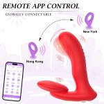 Remote Control Silicone Vibrator 10 Vibration Heating Prostate Massager - Image 4