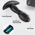 Lurevibe - Remote App Control Dildo Butt Plug Vibrator Anal Sex Toys for Men - Image 3