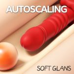 MizzZee Silicone Soft Big Mouth Telescopic Stick Massage Vibrator - Image 3