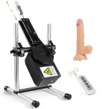 Silent sex machine 70W powerful 7cm adjustable premium thrust dildo machine 3 attachments - Image 8