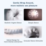 Lurevibe - Explorer 3 In 1 Telescopic Sucking Vibration Delayed Ejaculation Masturbation Cup - Image 6