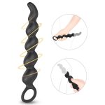 Silicone Anal Beads Prostate Massager Anus Backyard Beads Butt Plug - Image 6