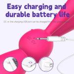 Long-eared Rabbit Silicone G-spot Vibrator - Image 6