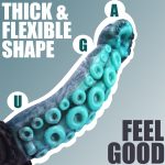 7.48‘’ Octopus Tentacles Colorful Alien Male and Female Masturbator - Image 3