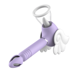 Magic Wand 4 in 1 Vacuum Suction Thrusting Clitoral G-spot Vibrator - Image 2