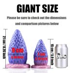 AIMITEX Super Large Strawberry Silicone Butt Plug Anal Sex Toy - Image 7