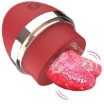Lurevibe - Licking Tongue 10 Modes Egg Vibration Medical Silicone