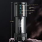 Lurevibe - Black Panda Adams 5 Sucking 5 Telescoping 10 Vibrating Oral Sex Masturbation Cup - Image 7