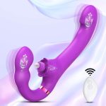 Lurevibe - 3-in-1 Rose Clit Stimulator Dual Motor Shock Panty Vibrator - Image 8