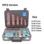 Auto Thrusting Vibration dildo Sex Machine Set With Storage Box - Image 11