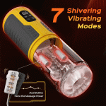 Dual Stimulation Thrusting and Rotating Vibrating Male Msturbation Toy - Image 9