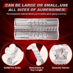 Manual Suction Penis Sleeve Blowjob Male Masturbators with 15 Extruded Beads - Image 2