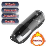 Lurevibe - Heating Piston Airplane Cup Electric Telescopic Full-automatic Masturbator Cup - Image 3