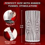 Manual Suction Penis Sleeve Blowjob Male Masturbators with 15 Extruded Beads - Image 6