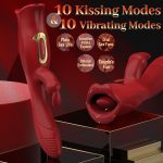 Lurevibe - Rose Muncher Clit Licker, Juguetes Sexuales para Mujer Vibrador Sexual Rose Virbrator for Women - Image 2