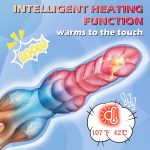 8.66‘’ Monster Dildo Huge Dildo Thick Anal Dildo With Thrusting & Viration - Image 4