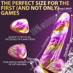 6.6‘’ Huge Monster Fantasy Dildo Thrusting Vibrator - Image 6