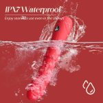 3 In 1 Steel Ball Sliding Heating Clitoral G-Spot Vibrators - Image 6