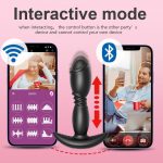 Lurevibe - Remote App Control Dildo Butt Plug Vibrator Anal Sex Toys for Men - Image 5
