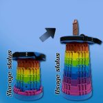 TOYHEERG Rainbow Chair Sex Dildo Machine Outdoor Stimulation - Image 3