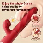 Auto Drilling Rotation G Spot Clitoris Suction Vibrator - Image 3
