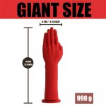 AIMITEX Giant Penis Liquid Silicone Dildo Butt Plug SM Sex Toy - Image 7