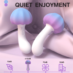Mushroom Double-head G-spot Clitoral Vibrator - Image 5