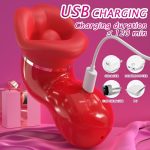 S-Hande Sucking Tongue Licking Adult Vibrator 9 Modes Vibrator - Image 6