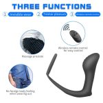 Prostate Massager Anal Vibrator Male Delay Ejaculation Ring Anal Plug Prostate Stimulator Cock Rings - Image 5