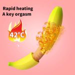 Lurevibe - Banana Dildo Vibrator Realistic Huge Penis G Spot Dildo - Image 2