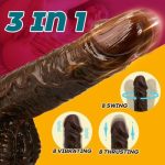 6.69‘’ Lurevibe - 8 Thrusting Vibrating Simulation Penis Wireless Vibration Dildo - Image 3