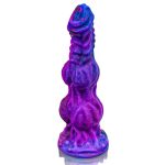 8.86‘’ Monster Dildo Fantasy Horse Dildo With 2 Big Knots And Strong Suction Cup