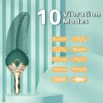 Peacock Feather - Clitoral Stimulator Body Massager Couple Sex Toy With 10 Modes Vibration - Image 4