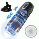 PowerKing Ultra-Technical Hands-free 7 Telescopic Rotation Modes Male Masturbator Cup