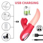 Lurevibe - Rose Generation Ⅱ Tongue Licking Vibrator Clit Sucking G Spot Stimulator Nipple Massager - Image 5